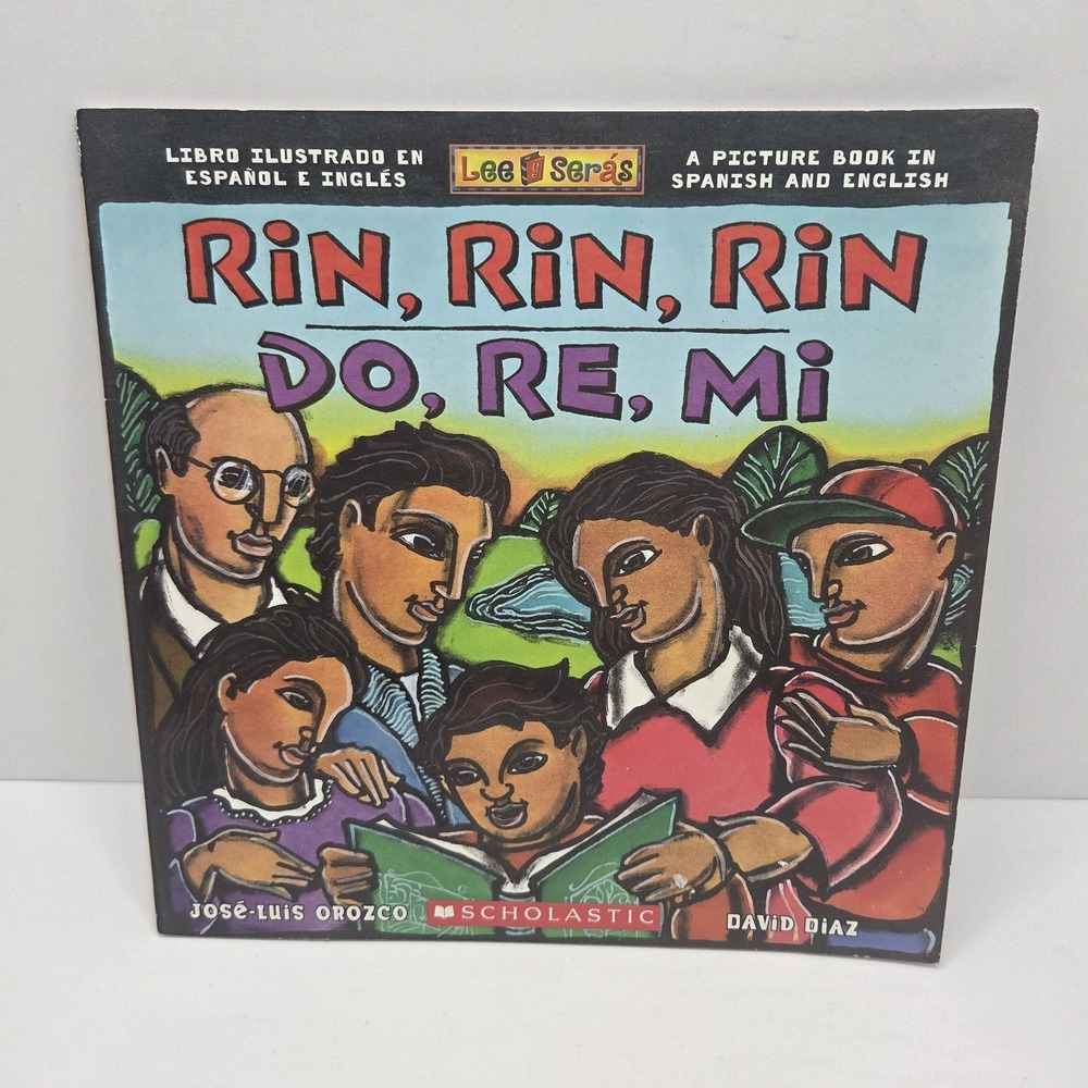 Rin Rin Rin Do Re Mi Bilingual Picture Book Spanish English Scholastic Orozco